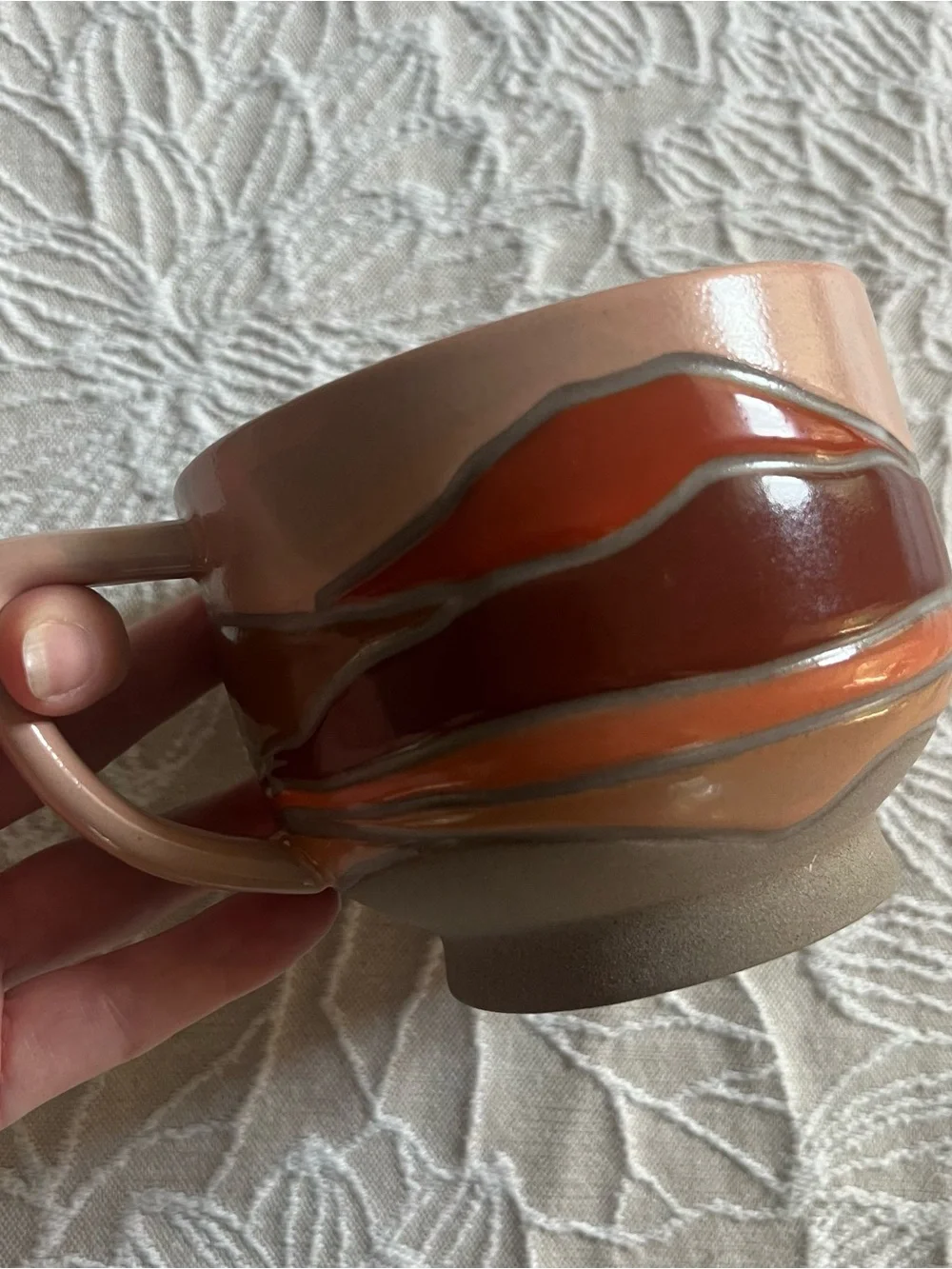 World Market Landscape Ceramic Mug